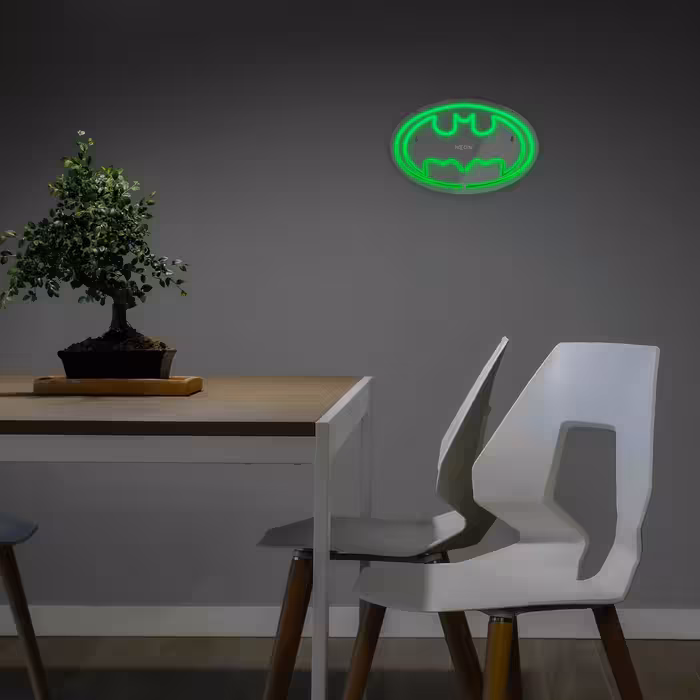 چراغ دیواری نئون دیزاین طرح Batman_GR