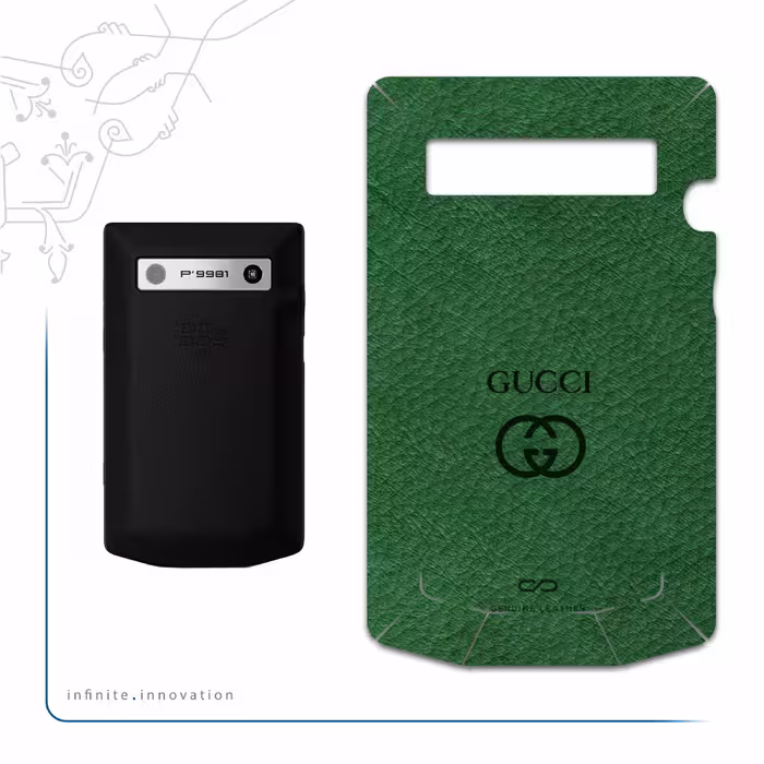 برچسب پوششی ماهوت مدل GL-GCC مناسب برای گوشی موبایل بلک بری P9981