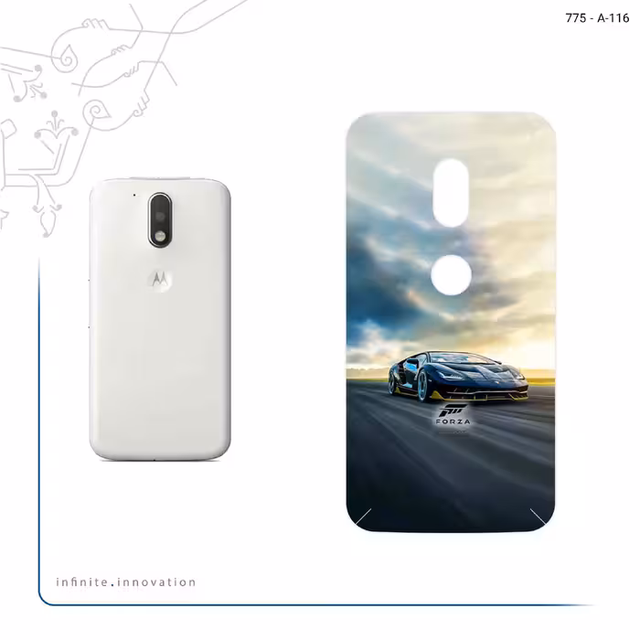 برچسب پوششی ماهوت مدل Forza Horizon Game Series مناسب برای گوشی موبایل موتورولا Moto G4 Play
