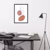 تابلو دکوراتیو مینیمال مدل دخترانه کد 2695