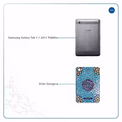 برچسب پوششی ماهوت مدل Iran-Tile7 مناسب برای تبلت سامسونگ Galaxy Tab 7.7 2011 P6800