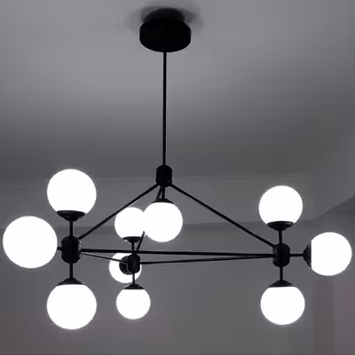 لوستر مدل مدرن طرح مولکولی کد ‌‌‌002