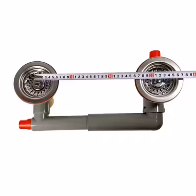 سیفون ظرفشویی آبا مدل 120