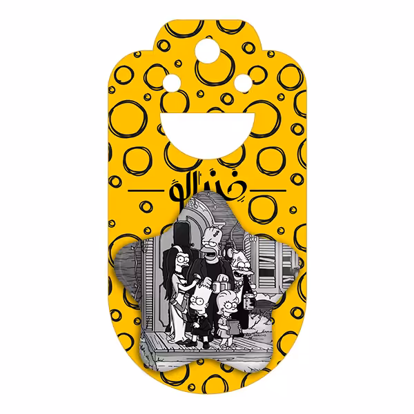 پیکسل خندالو طرح سیمپسون ها مدل ستاره ای کد 3367