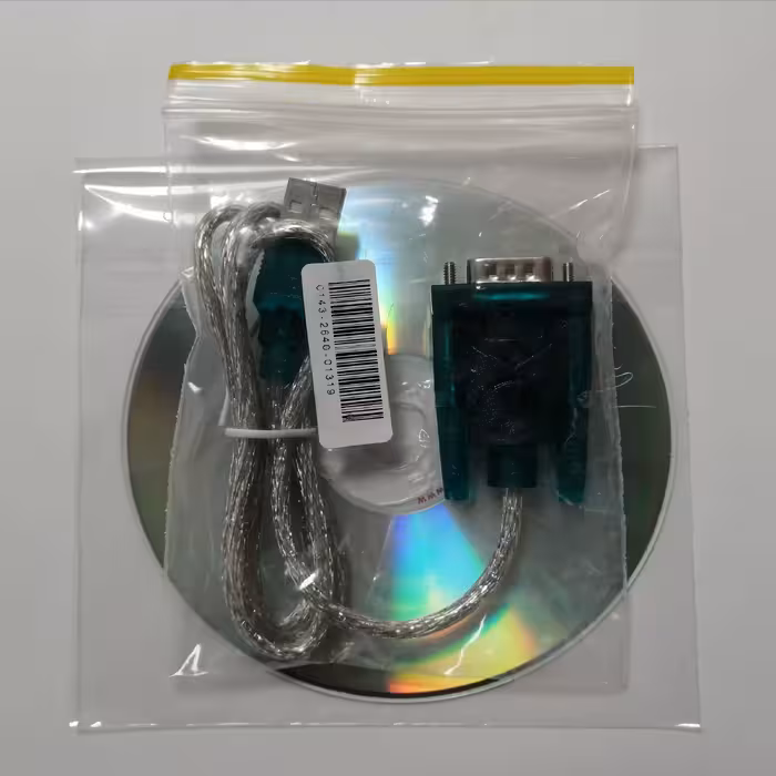 کابل تبدیل USB به سریال RS232 مدل HL-340 طول 0.8 متر