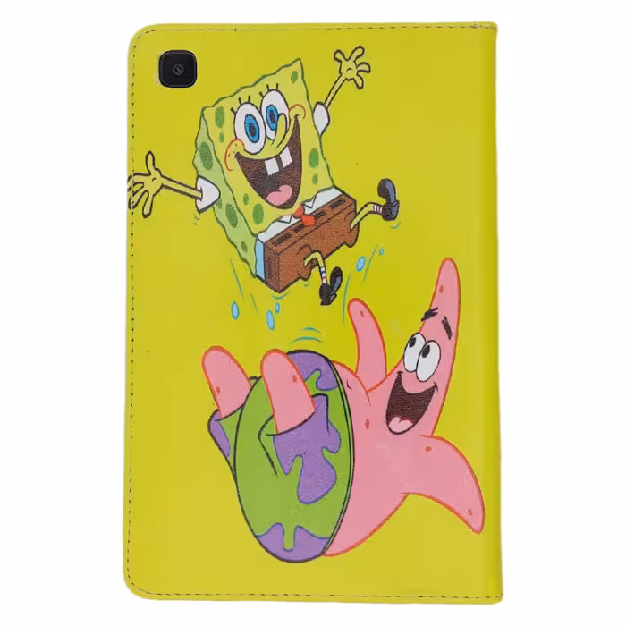 کیف کلاسوری مدل باب اسفنجی مناسب برای تبلت سامسونگ Galaxy Tab S6 Lite P610 / P615