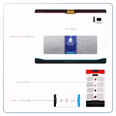 برچسب پوششی ماهوت مدل Tottenham Hotspur FC مناسب برای تبلت اپل iPad Air 2013 A1476