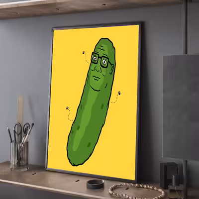 تابلو مدل funny Pickle کد G6-33