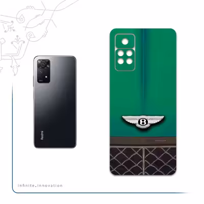 برچسب پوششی ماهوت مدل Bentley مناسب برای گوشی موبایل شیائومی Redmi Note 11 Pro 5G