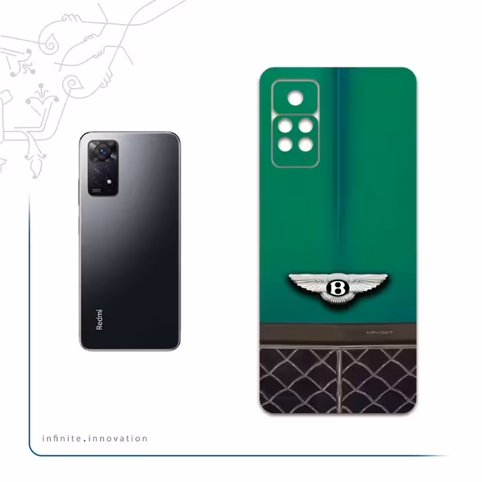 برچسب پوششی ماهوت مدل Bentley مناسب برای گوشی موبایل شیائومی Redmi Note 11 Pro 5G