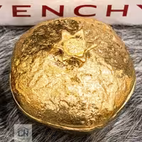 مربا خوری برنجی بزرگ گلدکیش مدل انار طرح BRASS کد GK841211