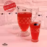 پارچ و لیوان ازوریت انجلیکا  h0220