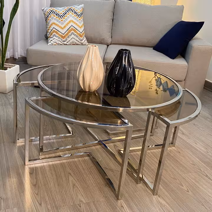 جلومبلی عسلی استیل مدلی ریتا 