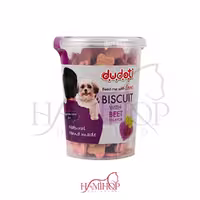 تشویقی بیسکوییت سگ دودوتی با طعم چغندر وزن 350 گرم