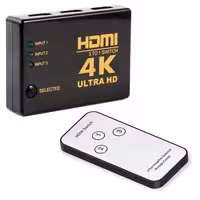 سوییچ 3به1 HDMI Ultra HD 4K ریموت دار  UH-301