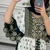 پیراهن ساحلی منجق دوزی هندی 6011