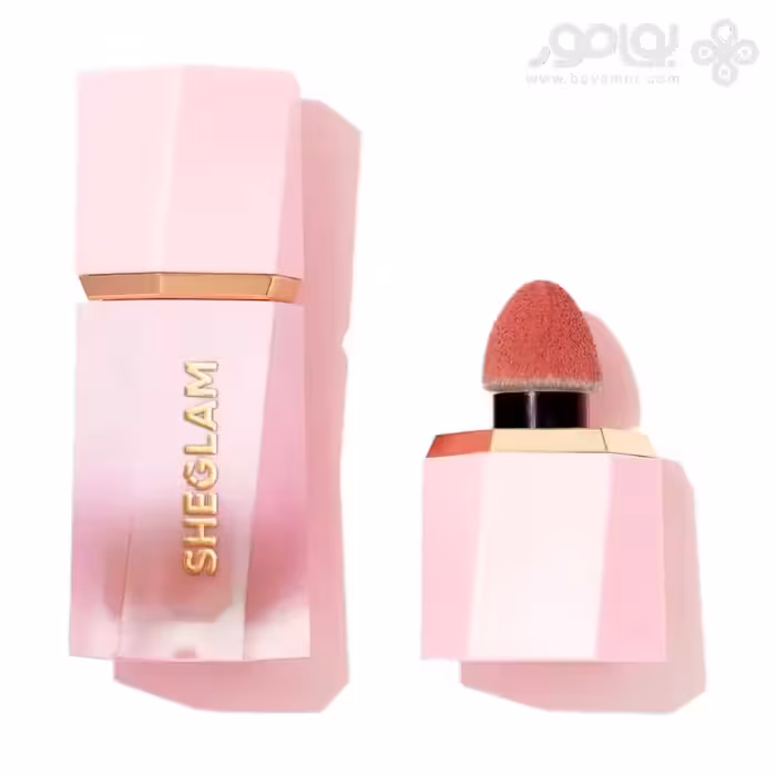 رژگونه مایع مات شیگلم مدل COLOR BLOOM رنگ ROSE RITUAL