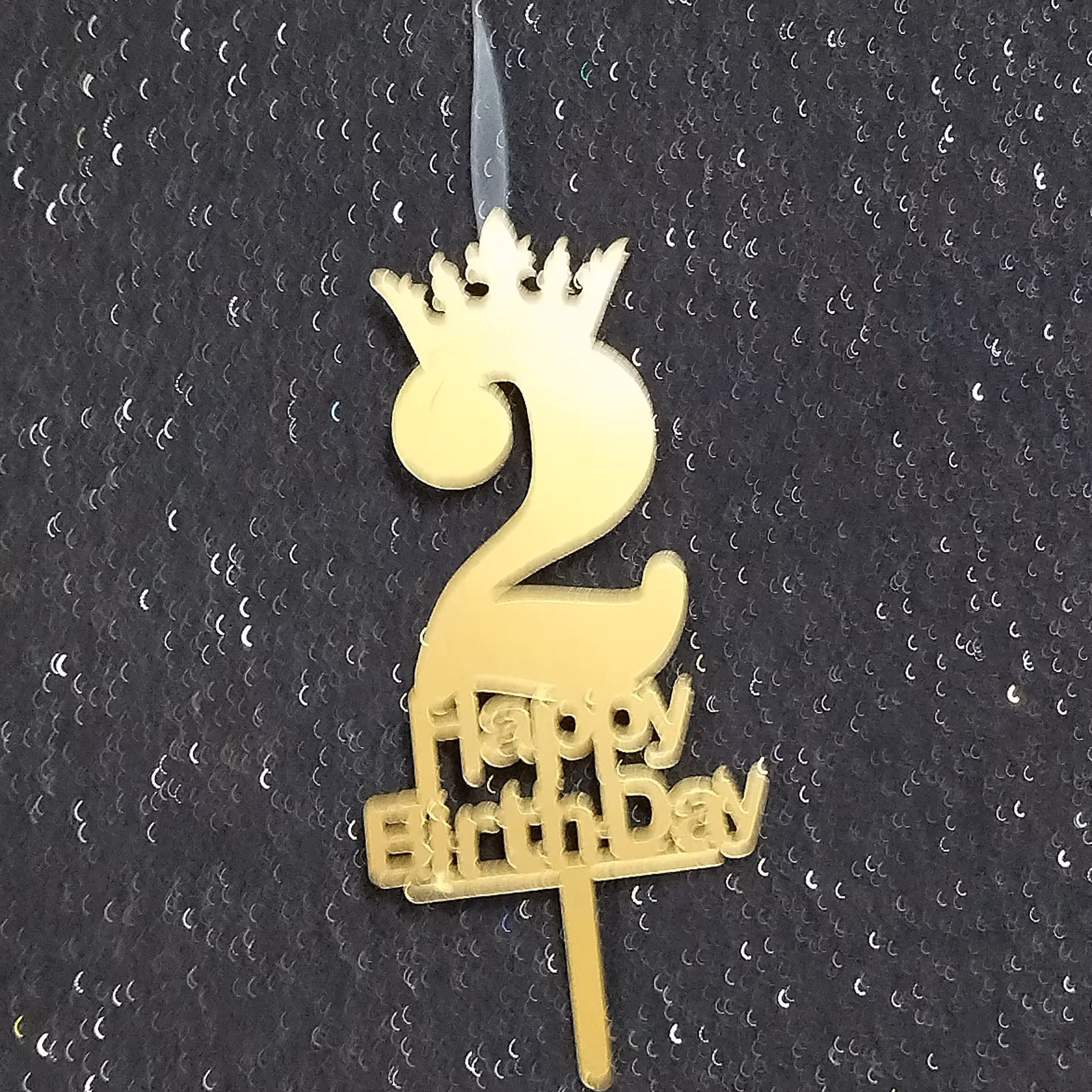 شمع تولد مدل اعداد شماره2