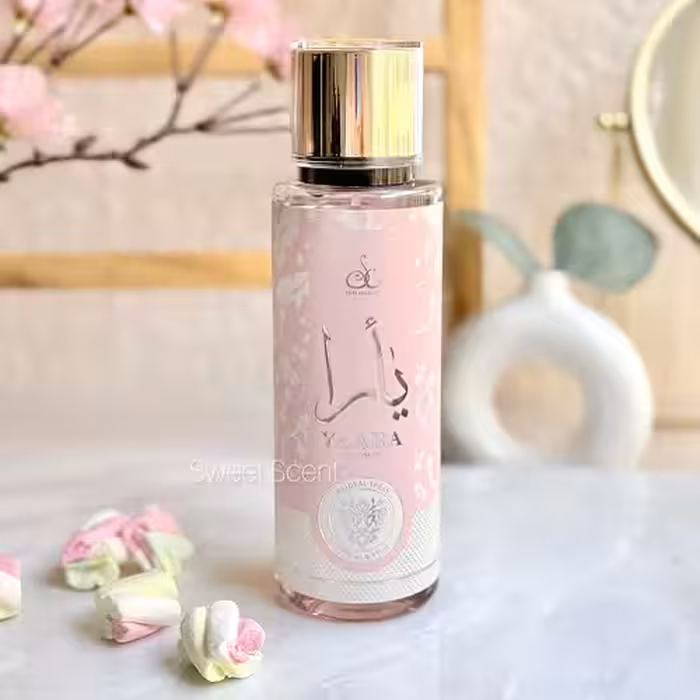 بادی اسپلش رایحه ادکلن یارا صورتی زنانه | Yara Pink Body Mist حجم 250 میل(شرکتی)