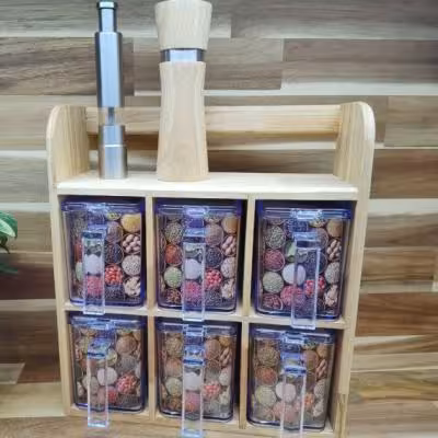 جاادویه اکرولیک و چوب 6عددی