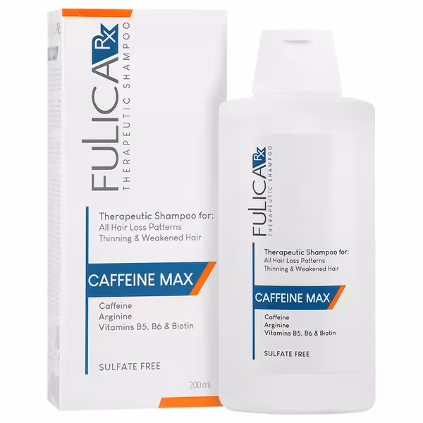 شامپو تقویت کننده و حجم دهنده کافئین مکس فولیکا آر ایکس