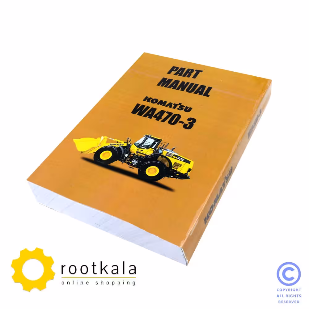 کتاب قطعات لودر کوماتسو WA470-3