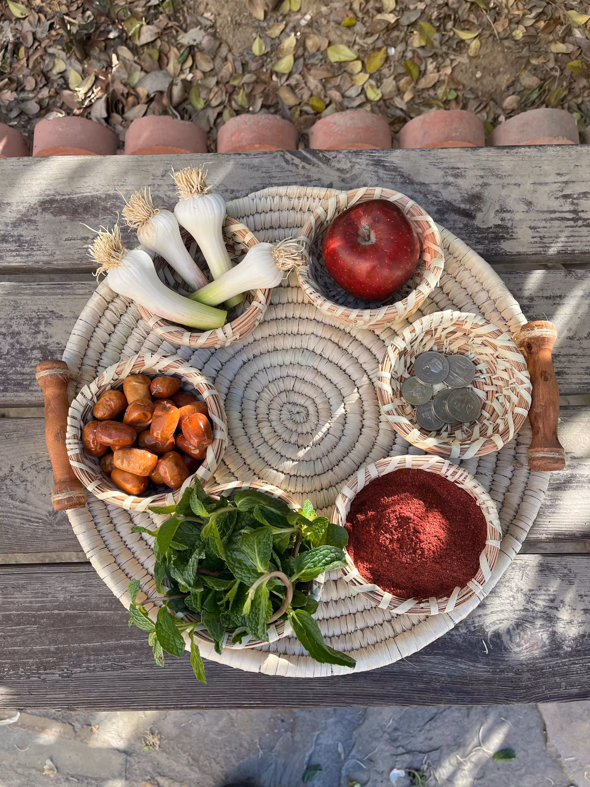 هفت سین حصیری پنگاش(سینی کپو)