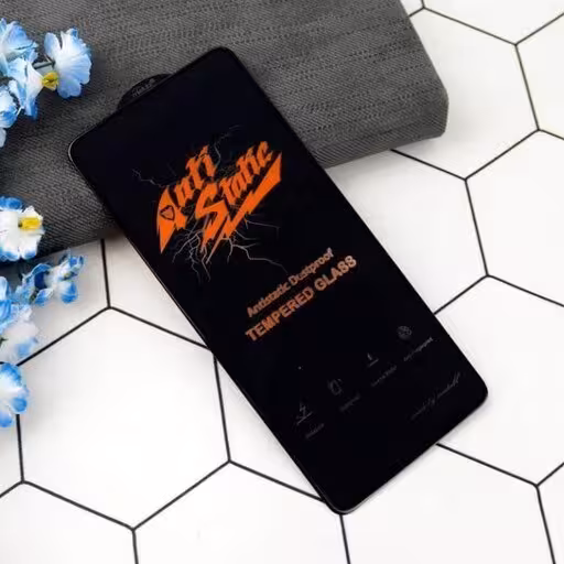 گلس شیشه ای آنتی استاتیک شیائومی Note 8 pro