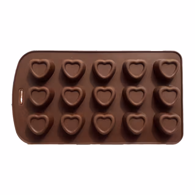 قالب شکلات سیلیکونی طرح قلب کد 3139