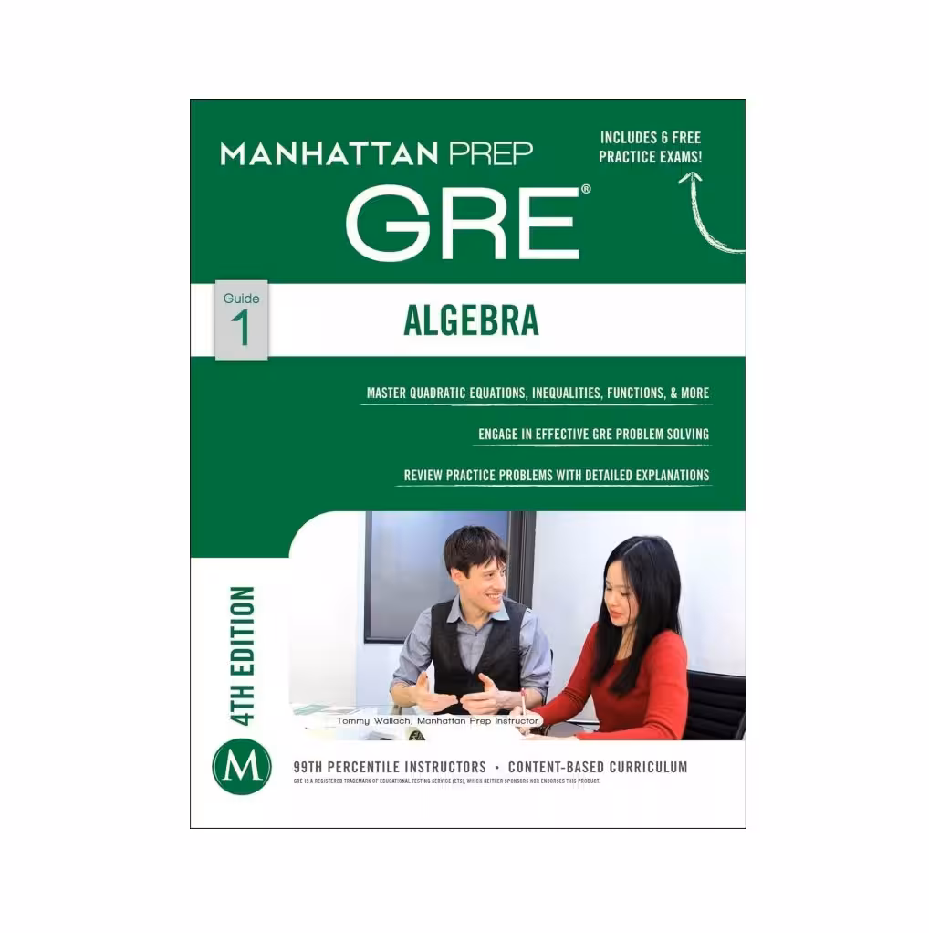 کتاب زبان جی آر ایی الجبرا Manhattan Prep GRE Algebra Strategy Guide