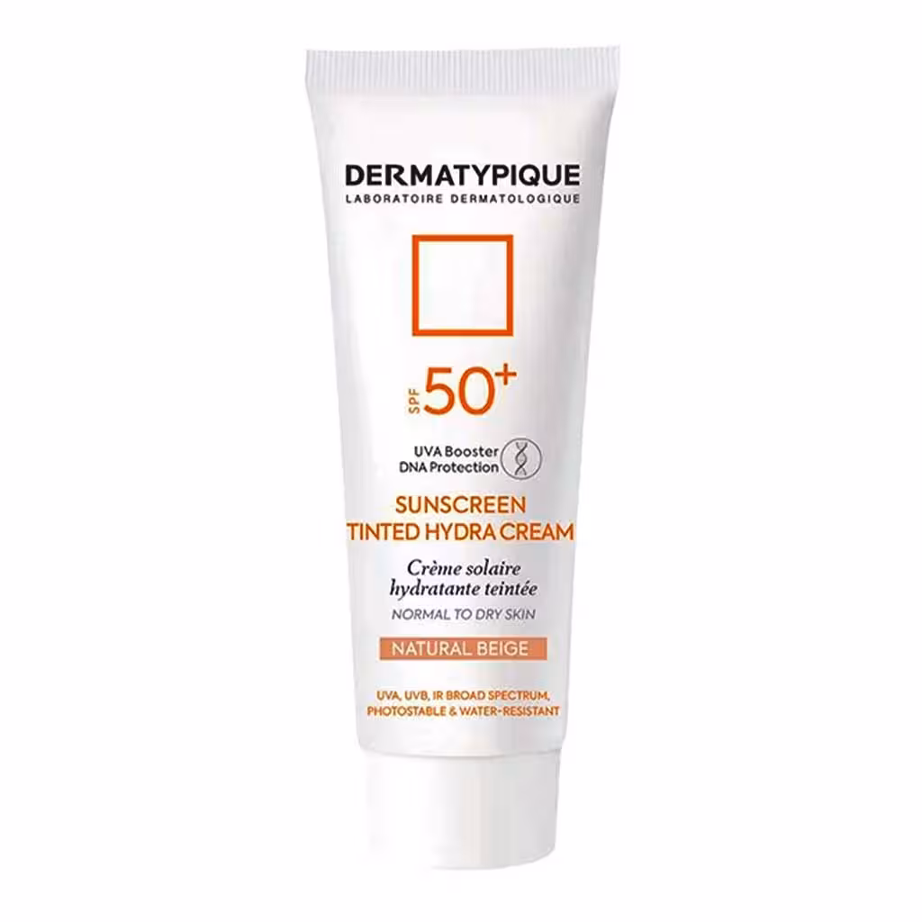 ضد آفتاب رنگی هیدرا پوست نرمال تا خشک 50 میلی لیتر درماتیپیک Dermatypique