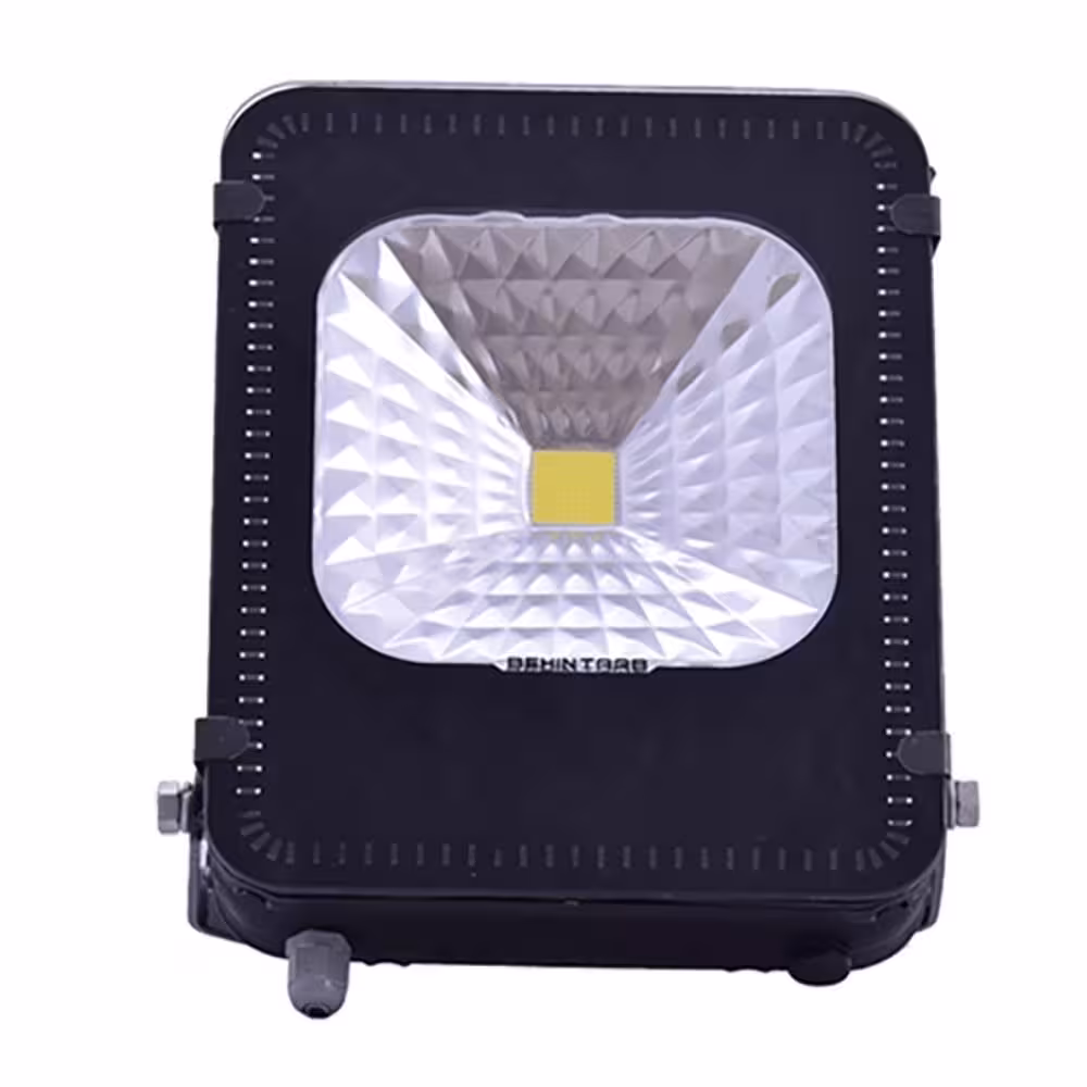 پروژکتور 12ولت DC (باتری-سولار پنل) 50 وات بهین تاب