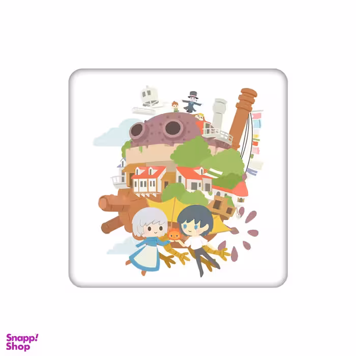 زیرلیوانی طرح انیمینشن قلعه ی متحرک هاول کد 0651565