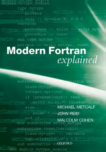 خرید و دانلود نسخه کامل کتاب Modern Fortran Explained
