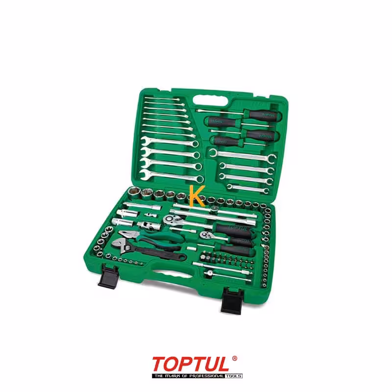 جعبه ابزار با لوازم 96 عددی مدل GCAI9601 تاپ تول