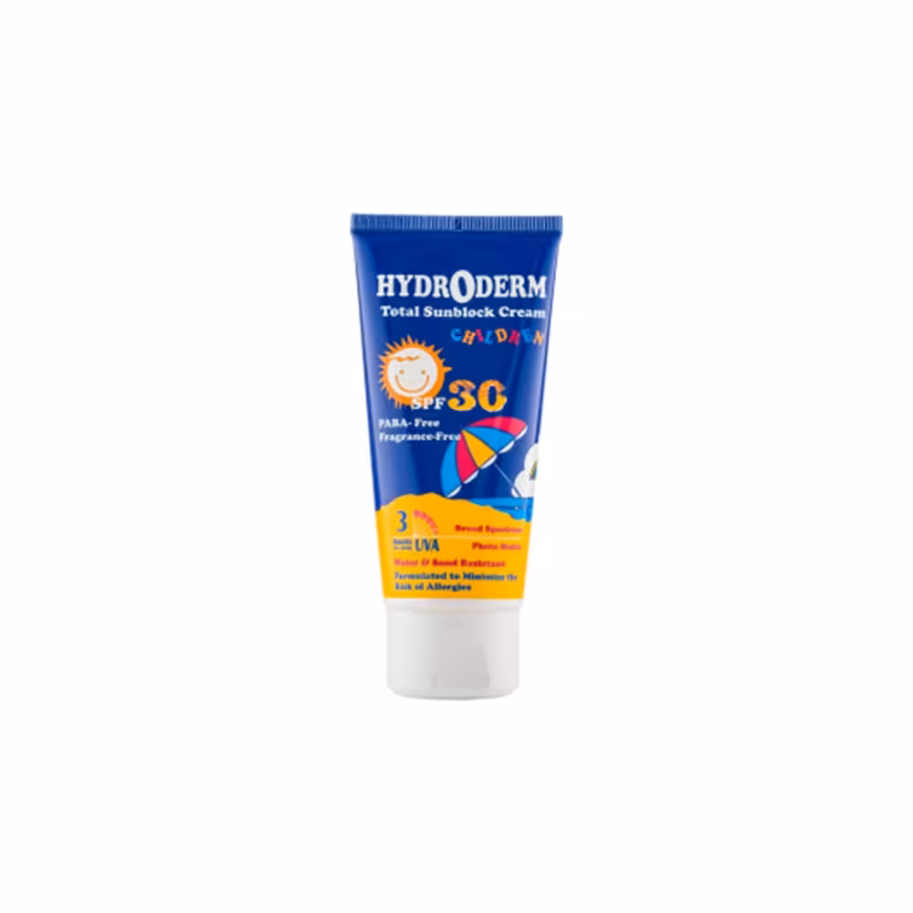 کرم ضد آفتاب کودکان هیدرودرم HYDRODERM با SPF30