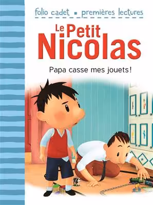 دانلود کتاب LE PETIT NICOLAS Papa casse mes jouets !