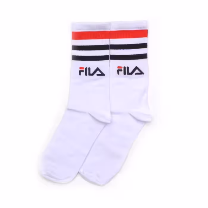 جوراب ساقدار طرح FILA طیف روشن