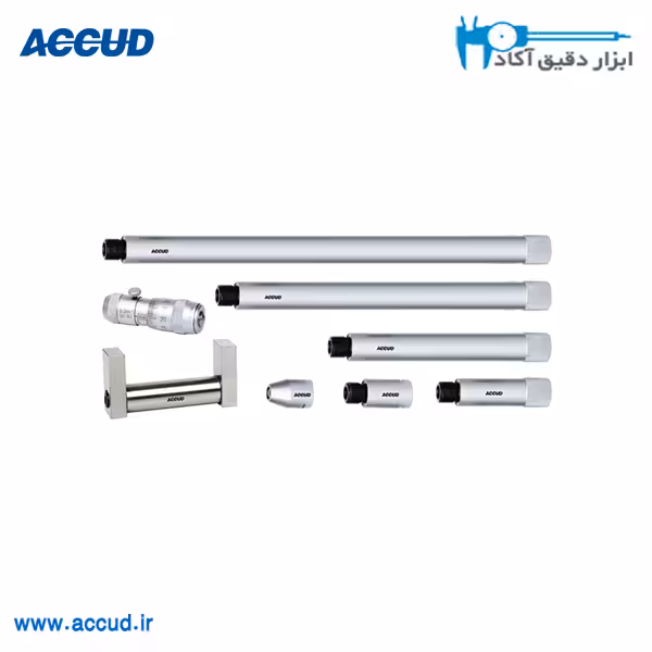 میکرومتر داخل میله ای 50-300 Accud (آکاد) مدل 352-012-01