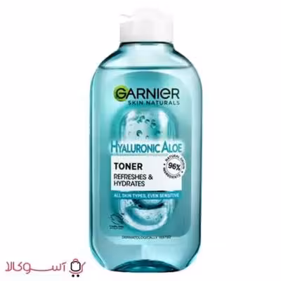 تونر آبرسان گارنیه مدل hyaluronic aloe حجم 200 میل