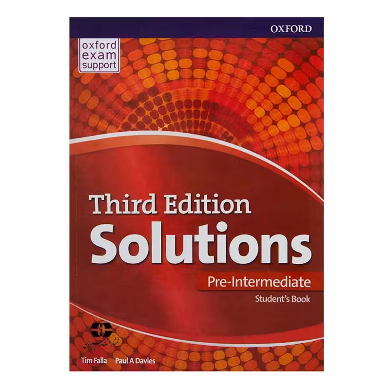 کتاب Solutions Pre-Intermediate Third Edition اثر Tim Falla Paul A Davies انتشارات سپاهان