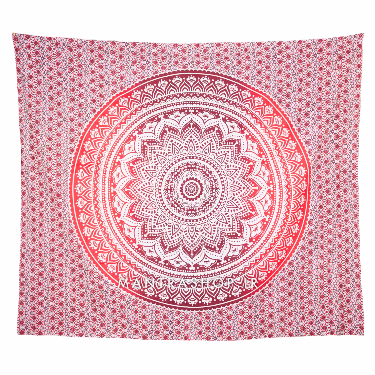 بکدراپ تپستری هندی طرح ماندالا (روتختی دو نفره) کد 117