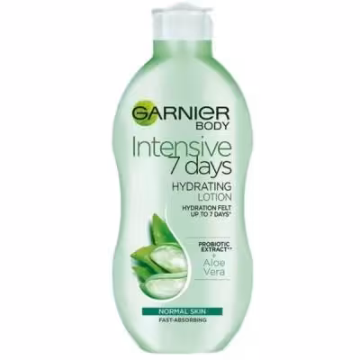 لوسیون بدن گارنیر Garnier عصاره آلوئه ورا ALOE VERA ظرفیت 400 میلی لیتر