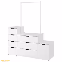 دراور 8 کشوی مدل NORDLI | برند ایکیا | ارسال 5 روز کاری