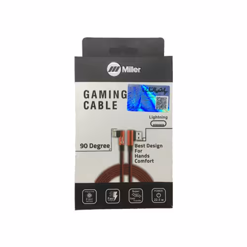 کابل شارژ فست Miller iphone – آبی