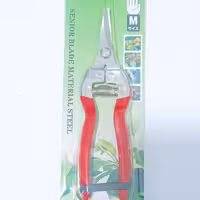 قیچی باغبانی  (میوه چینی) تیغه  کوتاه   فولادی سر کج