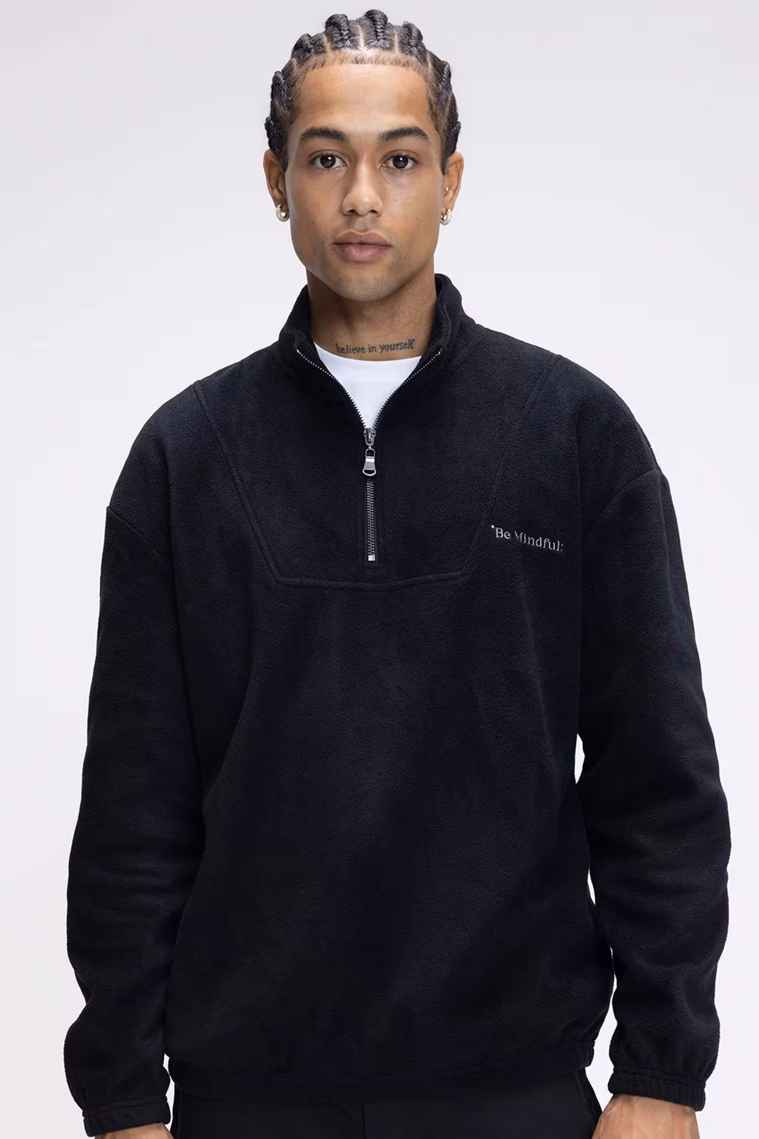 سویشرت مردانه مشکی دفکتو