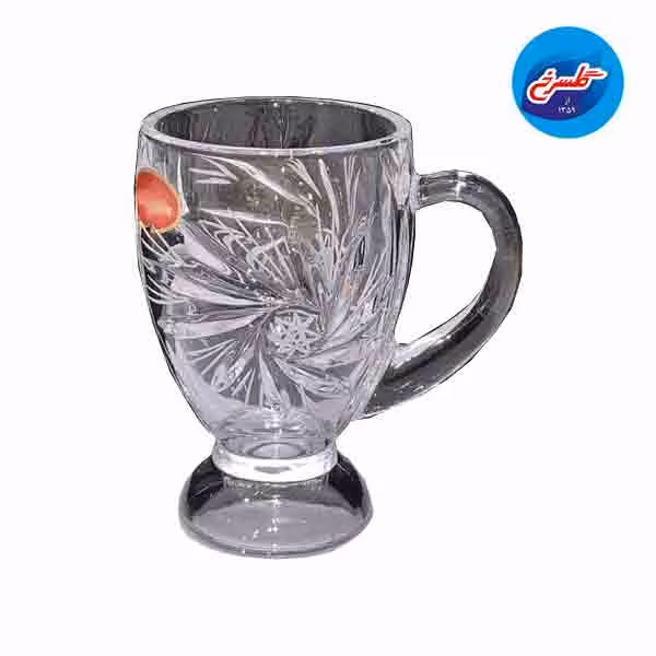 فنجان پایه دار بلند خورشیدی بسته 6 عددی
