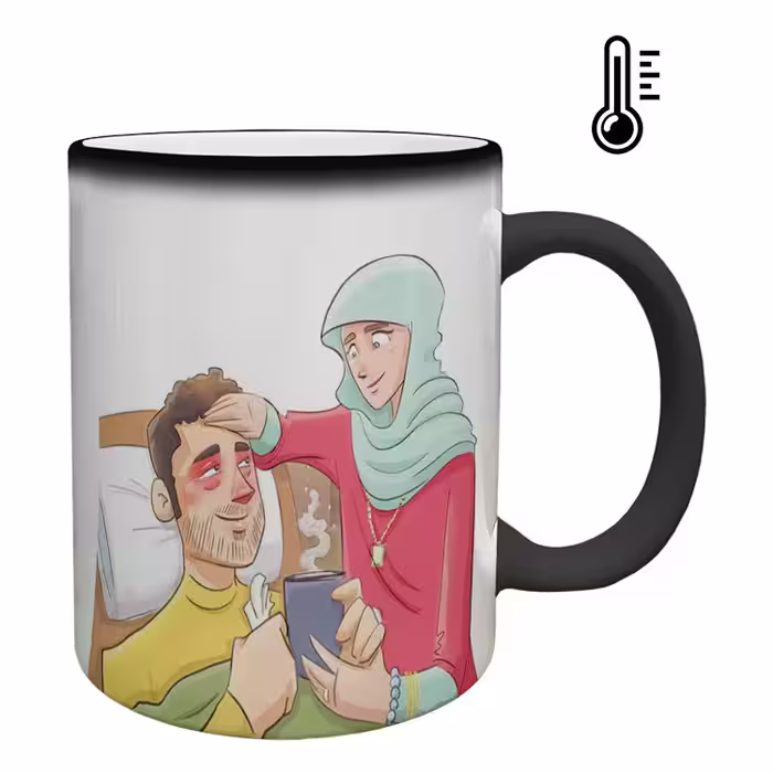 خرید ماگ-لیوان حرارتی  عاشقانه کد 315
