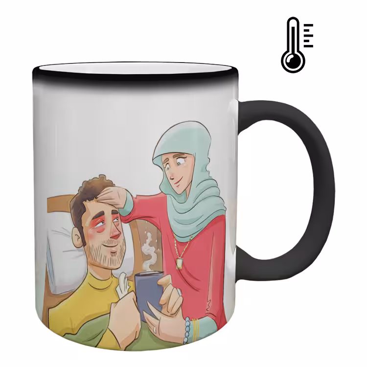 خرید ماگ-لیوان حرارتی  عاشقانه کد 315